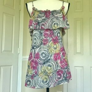 SWEET PEA BY STACY FRATI LAYERED TANK TOP